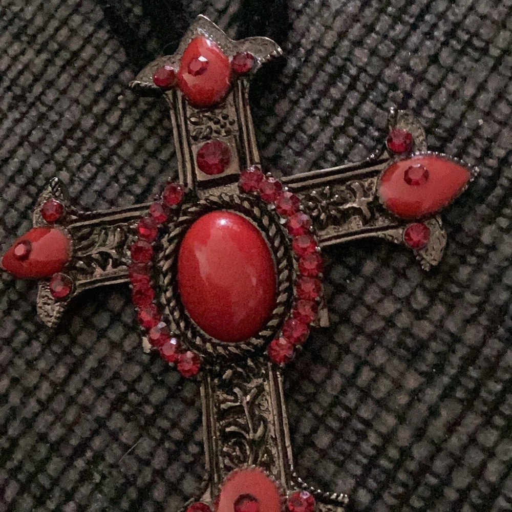 Great gothic looking Red Cross